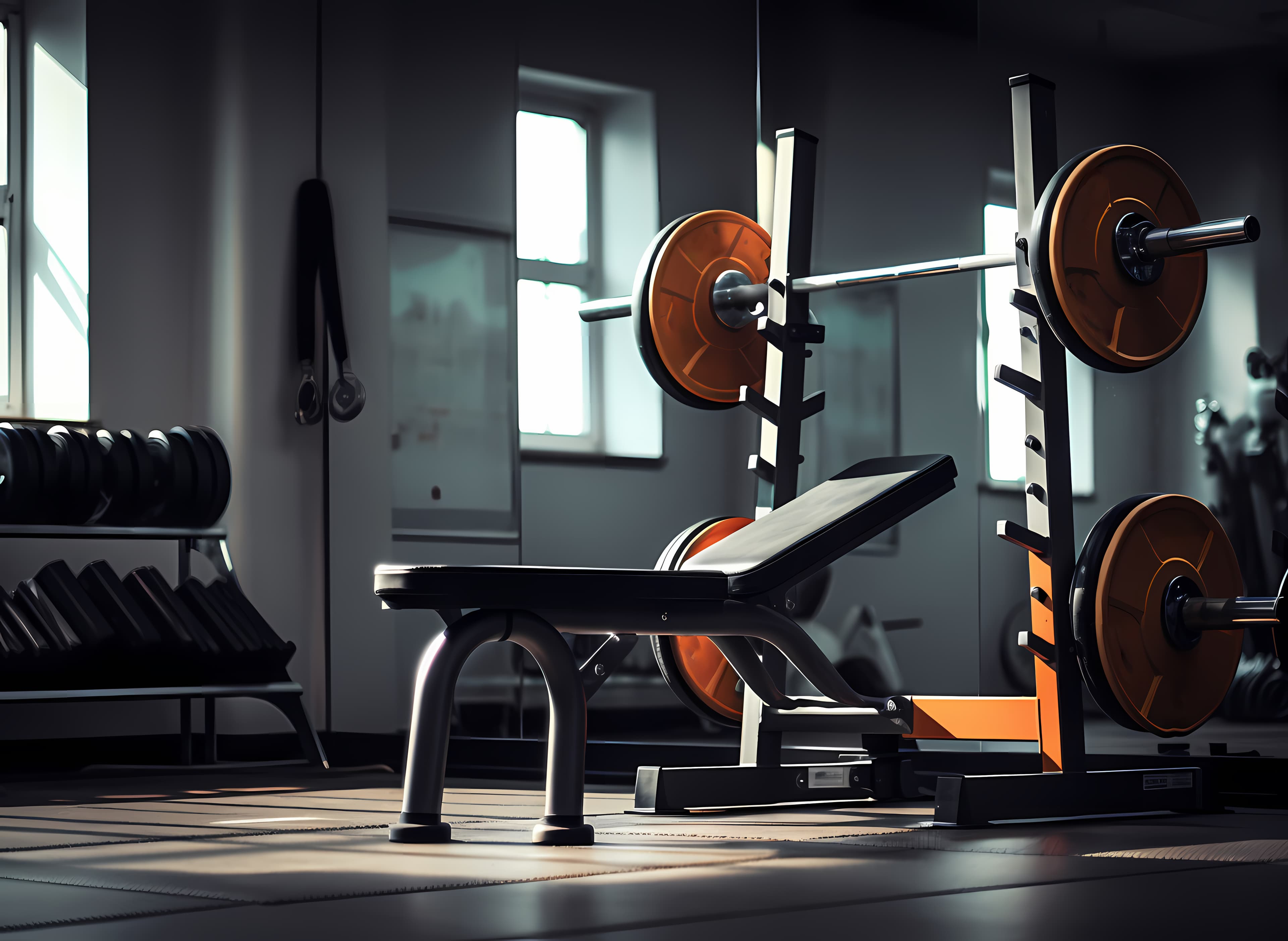 Free Weights Section